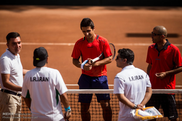 Iran wins Syrian rival at Davis Cup