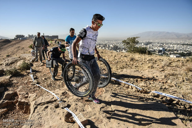 مسابقات کشوری دوچرخه سواری در شیراز