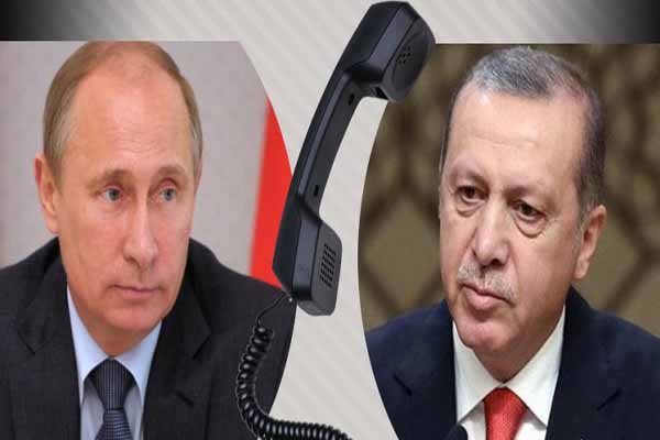 پوتین و اردوغان امروز تلفنی درباره حلب گفتگو می‌ کنند