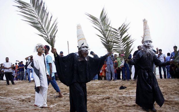 People of Qeshm celebrate Noruze Sayyad