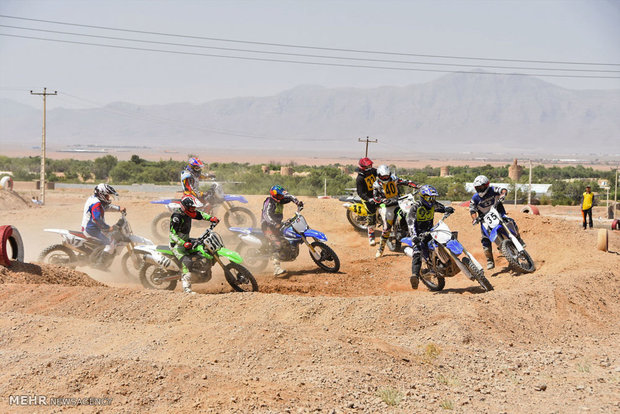 Isfahan motorcross competitions