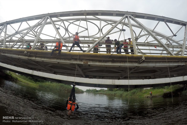 Flood search-and-rescue drill held