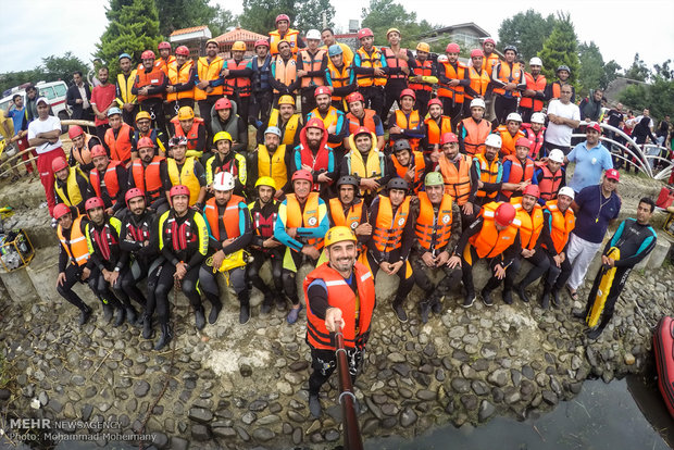 Flood search-and-rescue drill held