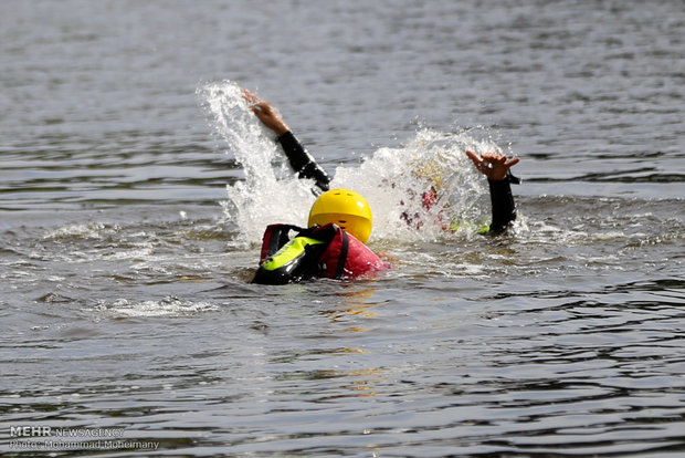 Flood search-and-rescue drill held