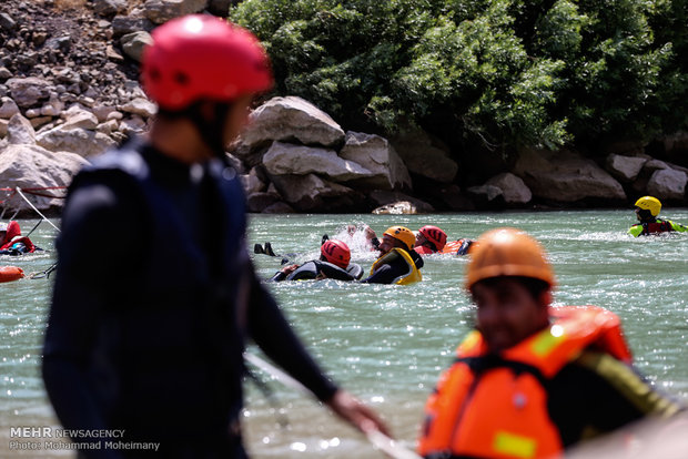 Flood search-and-rescue drill held