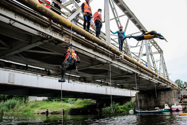 Flood search-and-rescue drill held