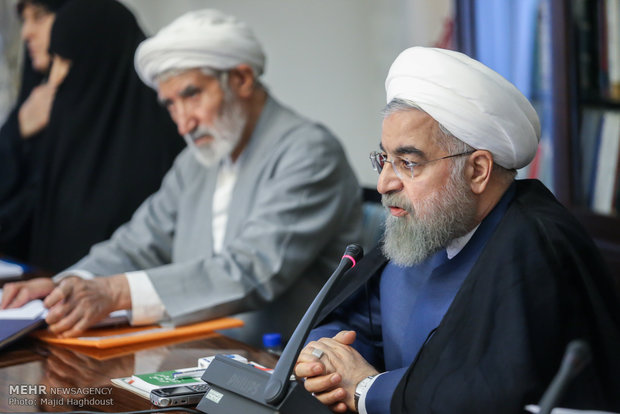 Rouhani attends Supreme Council of Cultural Revolution session