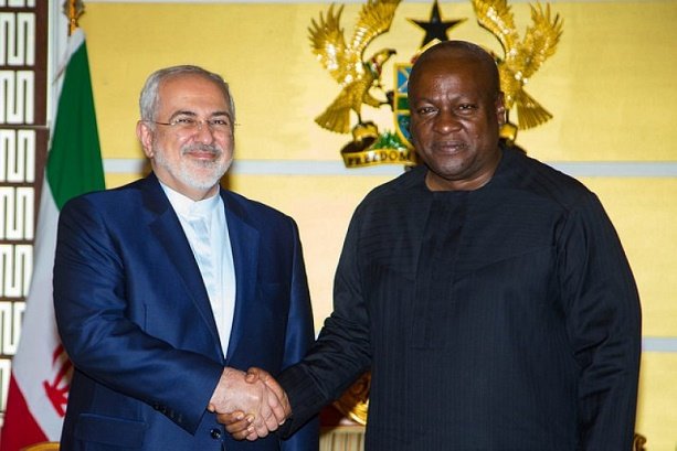 Zarif stresses breaking new grounds in Iran-Ghana ties