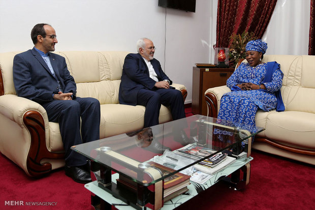 Zarif meets his Guinean counterpart in African tour