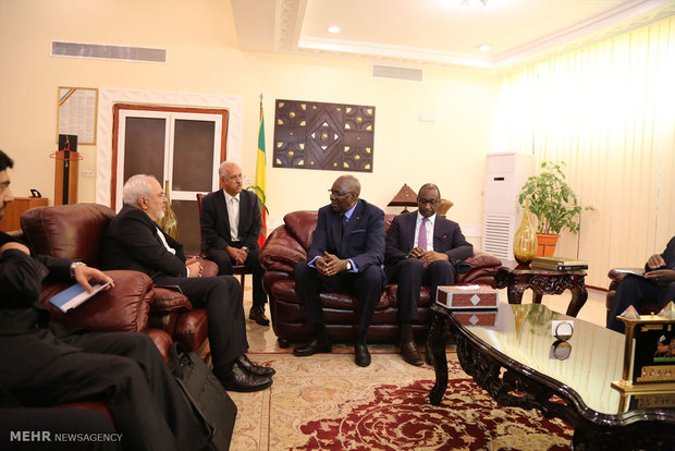 Zarif, Malian PM meet