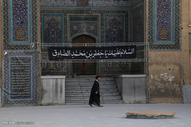 مراسم یادبود واقعه مدرسه علمیه فیضیه قم‎