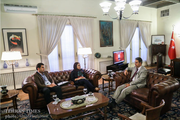 Tehran Times interview with Turkish ambassador