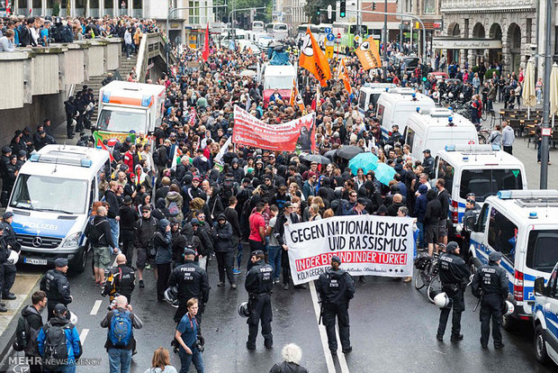 تظاهرات ترک های ساکن آلمان