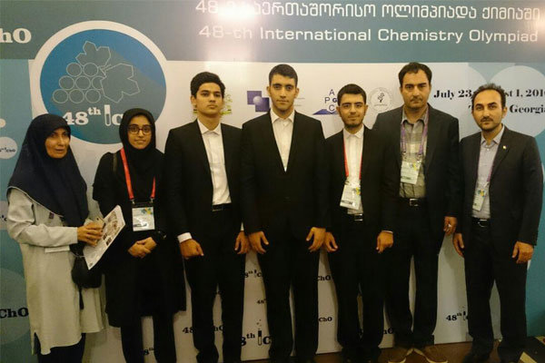 کسب مقام ششم المپیاد جهانی شیمی توسط دانش آموزان ایرانی