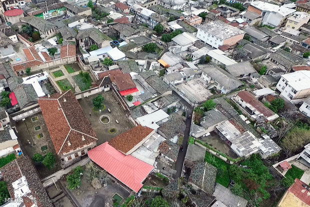 Aerial view of Golestan province