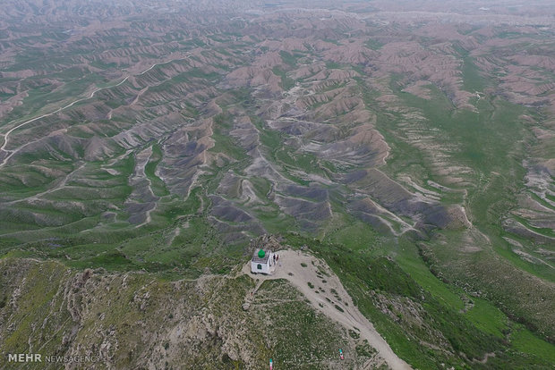 Aerial view of Golestan province