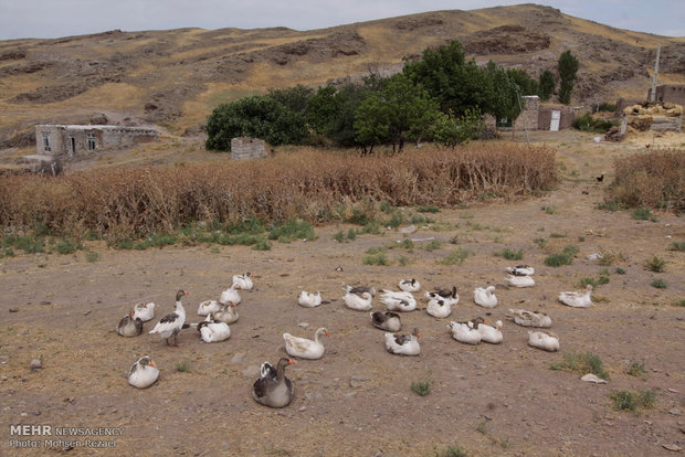 زندگی روستایی در روستاهای اطراف مشگین شهر