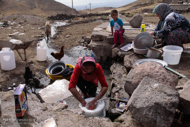 زندگی روستایی در روستاهای اطراف مشگین شهر