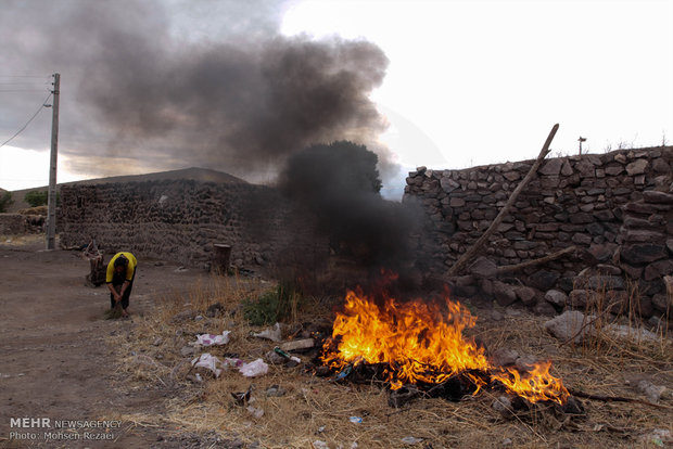 زندگی روستایی در روستاهای اطراف مشگین شهر