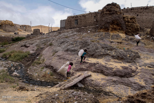 زندگی روستایی در روستاهای اطراف مشگین شهر