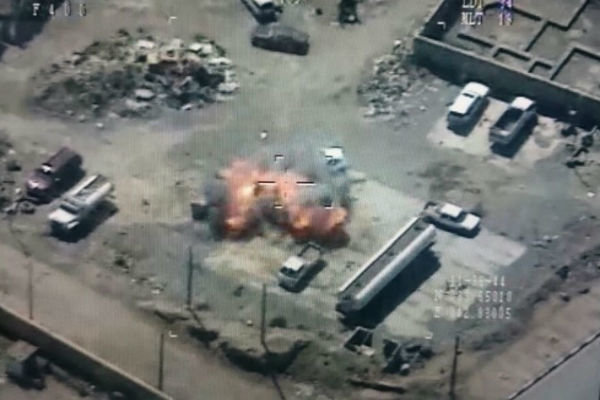 Irak savaş uçaklarının Suriye operasyonu Irak savaş uçaklarının Suriye operasyonu