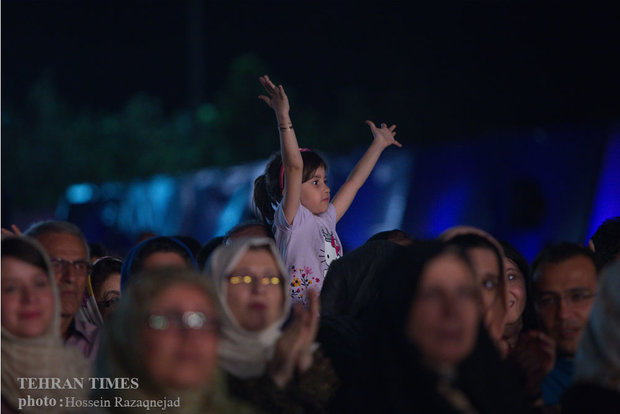 Shahram Nazeri performs in Tehran