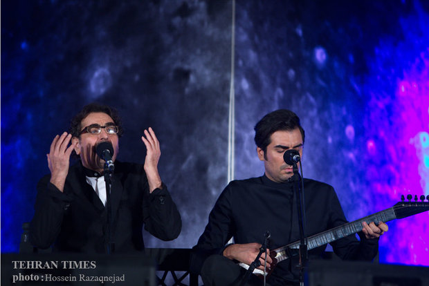 Shahram Nazeri performs in Tehran