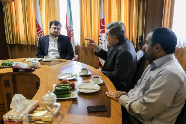 بازدید دبیر شورای عالی فضای مجازی از خبرگزاری مهر