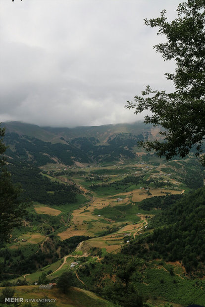 Along Iran's Khalkhal-Asalem road