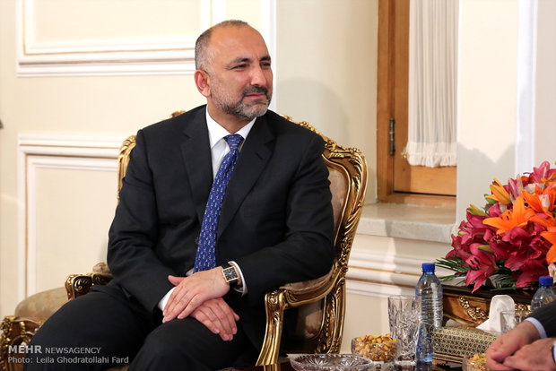 Zarif, Afghan natl. security adviser meet