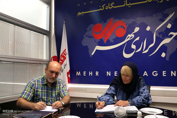 دیداررییس مرکز اطلاعات سازمان ملل متحد در ایران از خبرگزاری مهر