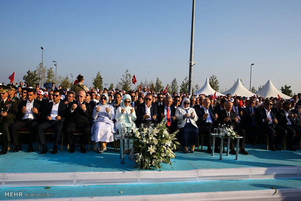 تجمع دموکراسی و شهدا در ترکیه