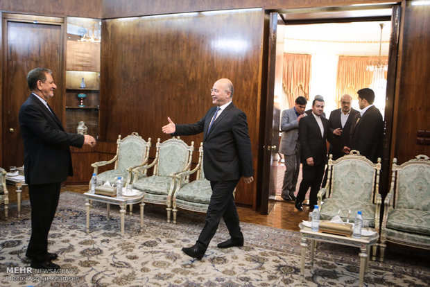 دیدار نخست وزیر سابق اقلیم کردستان عراق با معاون اول رییس جمهور