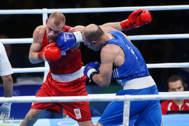 Iran’s boxer eliminated from Rio 2016