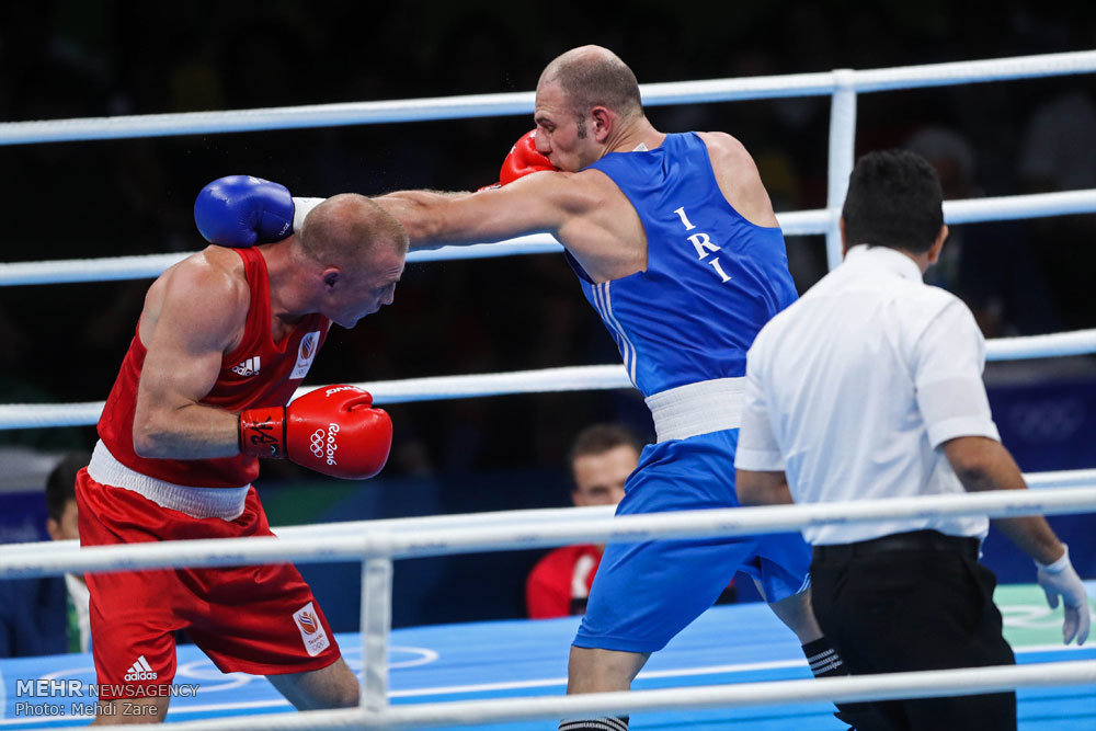 Iran Boxer Iran’s boxer eliminated from Rio 2016 - Mehr News Agency