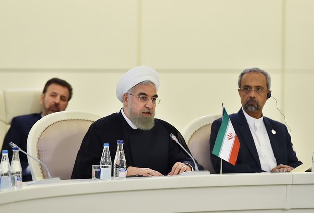 Rouhani calls for negotiated solution to regional disputes