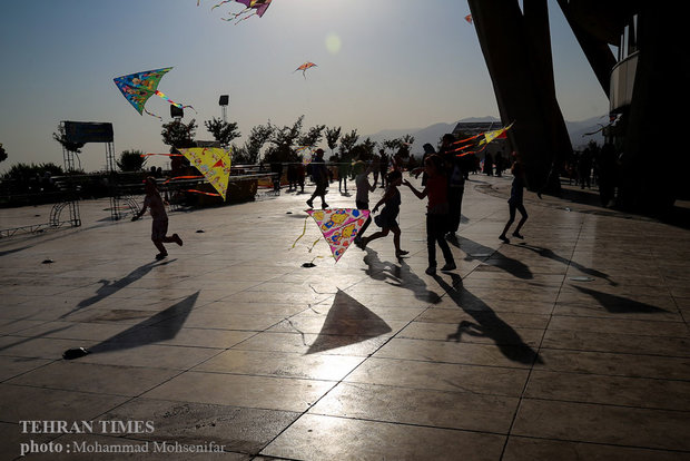 Kite festival in Tehran
