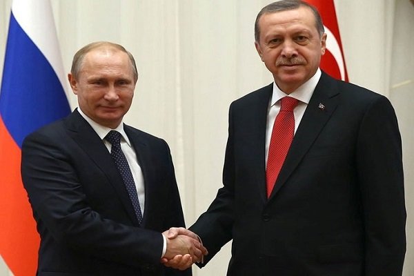 پوتین اور اردوغان کی ترکی میں سہ فریقی اجلاس کے بارے میں گفتگو