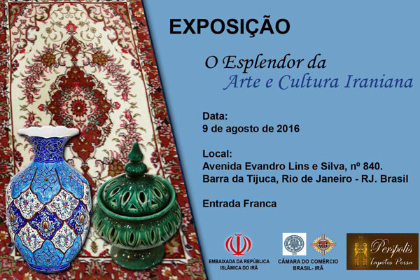 Iranian culture exhibition opens in Rio