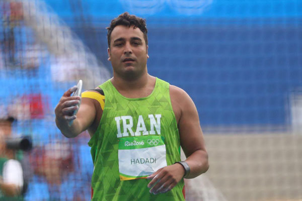 حدادی به عنوان سوم مسابقات دایموند لیگ رم دست پیدا کرد احسان حدادی - پرتاب دیسک دوومیدانی