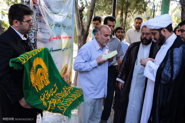 حضور کاروان خادمان رضوی در اراک