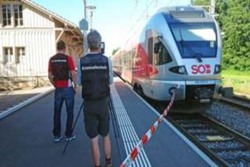 عامل حمله روز گذشته به قطاری در سوئیس مُرد