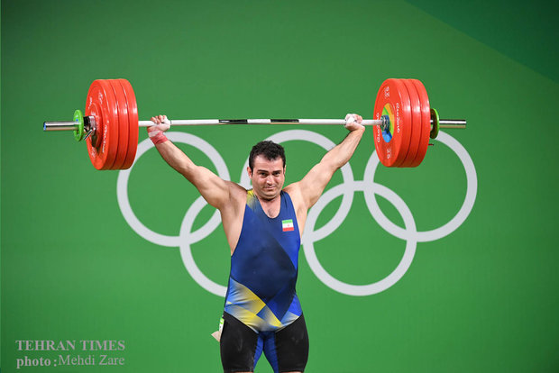 Sohrab Moradi wins gold at Olympics weightlifting
