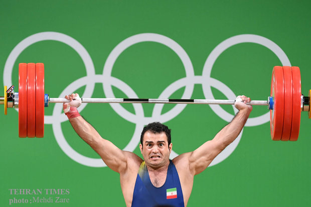 Sohrab Moradi wins gold at Olympics weightlifting