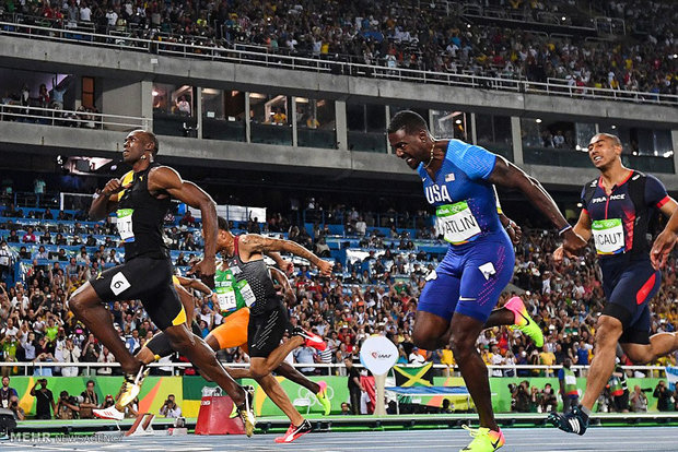 یوسین بولت در مسابقات دوی 100 متر المپیک‎ 2016 ریو