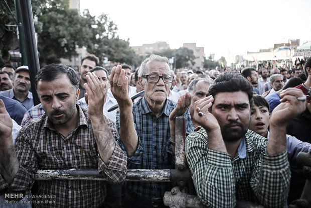 حضور کاروان زیر سایه خورشید در همدان