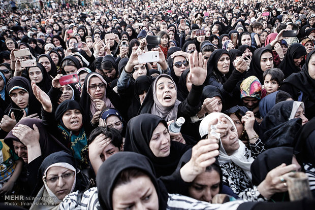 حضور کاروان زیر سایه خورشید در همدان