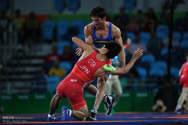 حمید سوریان در مسابقات کشتی فرنگی المپیک  2016 ریو 