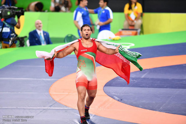 سعید عبدولی در مسابقات کشتی فرنگی المپیک  2016 ریو 