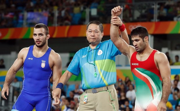 Iran’s Greco-Roman wrestler Abdevali wins bronze medal at Rio
